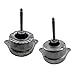 2PCS Left + Right Engine Mount Set Compatible with Porsche 911 997 C2 C4 Turbo / Carrera 2005 2006 2007 2008 2009 2010 2011 2012 2013 for 99737504908 997 375 049 08
