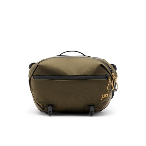 Peak Design Correa acolchada ajustable para llevar cruzados y cintura, ideal para llevar cámaras y artículos esenciales, Kelp, 7L