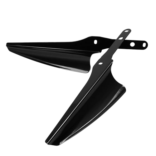 Déflecteurs vent noir moto pour fourche avant Harley Road King Street Glide Electra FLHR 95-21