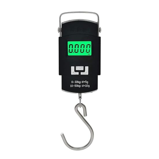 Electronic Luggage Weight Scale 50kg | Digital Hanging Weighing Scale with LCD Display & Hook | Portable Travel Suitcase Weight Machine | 50 Kg Capacity-image-38