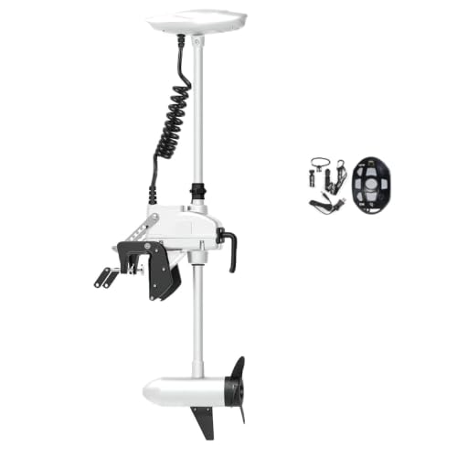 Zichen Haswing 12V 55lbs 26in Transom Trolling Motor with Wireless Remote