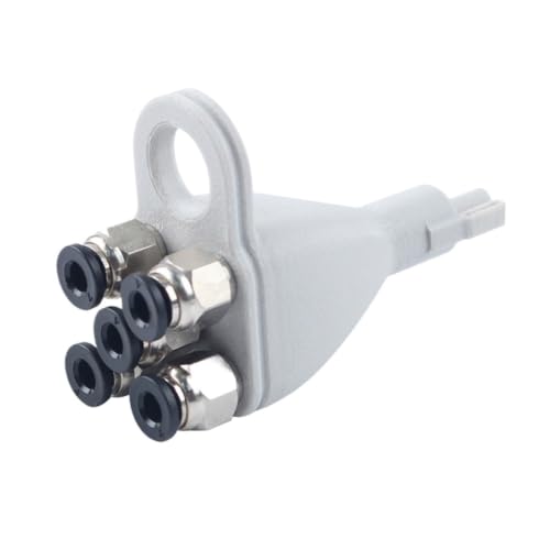 Hub à filament 5 voies compatible AMS Lite Bambu Lab pièce d'impression 3D multicolore