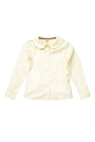 Image of French Toast Little Girls' Long Sleeve Peter Pan Blouse