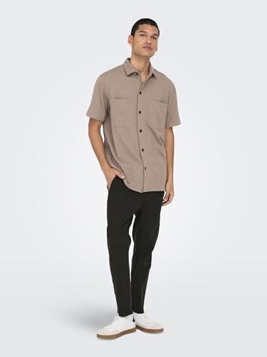 Only & Sons ONSLINUS Crop 0007 COT LIN PNT NOOS – Ansicht 3