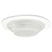 Elco Lighting E234W Mini Shower Trim with Frosted Stepped Glass