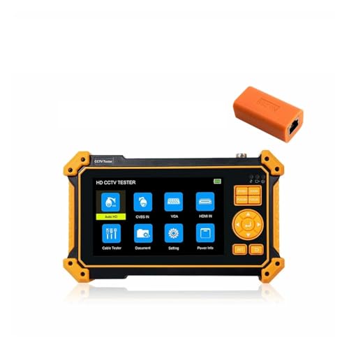 Probador de CCTV, Probador IPC AHD TVI, probador de cámara CCTV con entrada VGA, 5,4 ', 4K, POE, prueba de cámara IP, Monitor CCTV, rastreador de Cable UTP RJ45 PTZ(HD-3100)