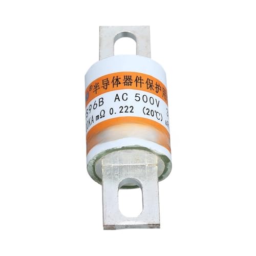Fusible rapide RS96B 500V 500A pour connexion par boulon à tube rond - 2