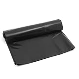 AFGZQ Hochwertige Fischteichfolie Gartenpools Verstärkt HDPE Heavy Duty Professioneller Landschaftsbau-Pool Wasserdichtes Liner-Tuch 0,3 Mm (Color : Black, Size : 5x6m/16.4x19.7ft)