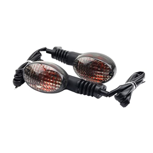 DUEYUU Blinker Für Yamaha XT660 XT660X XT660R 2004-2014/ MT-03 2006-2012 Motorrad Vorne/Hinten Drehen für signal Anzeige Licht Blinker Lampe Birne(Smoke)