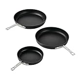 Hestan TITUM Fusion 3-Piece Nonstick Skillet Set, (8', 9.5'...