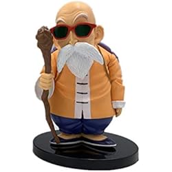 RGWSYTNIA Figura de Anime Estatua Dragon Ball Z Maestro Roshi Kame Sennin DBZ Roshi Oolong Goku PVC Figuras de acción Juguetes muñeca Regalos de Anime 15 cm