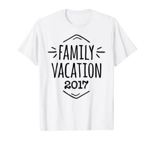Vacaciones familiares 2017 verano vacaciones camiseta Camiseta