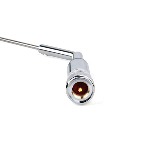 HYS VHF UHF Mult-Band Mobile Radio 2 metros y 70 cm Antena 37,9 pulgadas 144/245/430 MHz Whip Antena para radios portátiles Baofeng Anytone Kenwood TYT - imagen 2