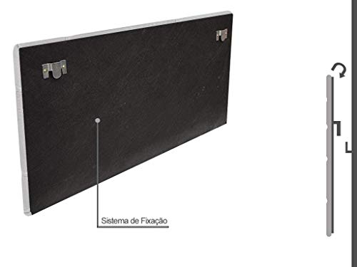 Cabeceira para Cama Box Casal Estofada Alberta 1.40m Kasabela Suede Café com Leite