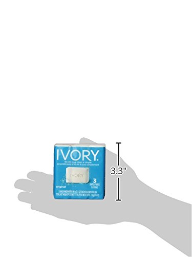 Ivory Original Bath Bar, Blue , 3ct