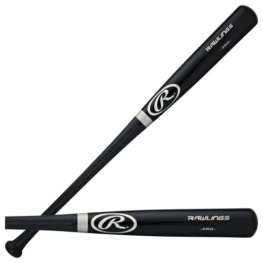 Rawlings | ADIRONDACK Wood Bat | Ash | 34" | Black