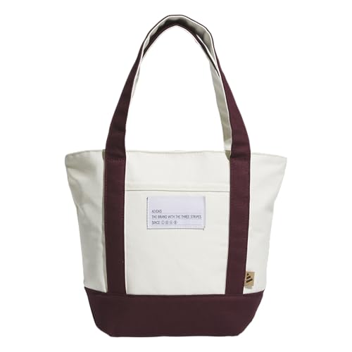 Image of adidas Canvas Court Tote Bag | Roomy Interior, Interior Pockets, Comfortable Straps, Durable Build, Everyday & Court Ready