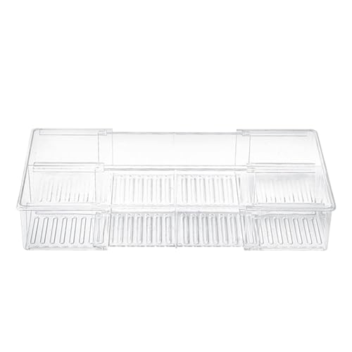 Organizador De Cajones Expandible Para Ropa Interior – Contenedor Divisor Ajustable Para Calcetines Y Armarios – Contenedores De Almacenamiento Apilables Para Cinturones, Corbatas, Bragas, Sujetadores