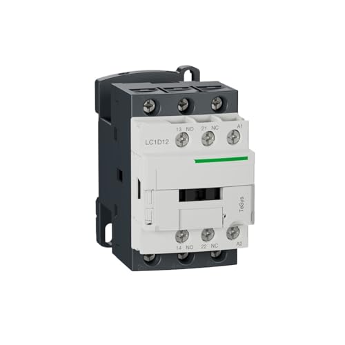 Contacteur CA tripolaire LC1D12M7C robuste pour armoire électrique