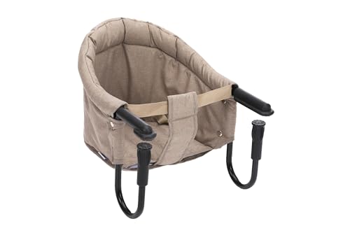 Fillikid Babyworld Tischsitz | Faltbarer Babysitz | Stuhlsitz mit klappbarer Schraubfixierung | Boostersitz mit Anti-Rutsch-Klemmen und Tragetasche | Babysitz für dicke Tischplatten | Tischstuhl