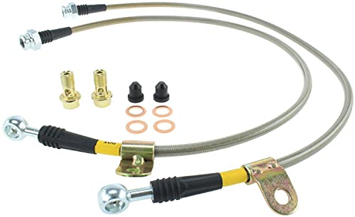 Replacement Stainless Steel Braided Brake Hose Kit Mechanics Choice for