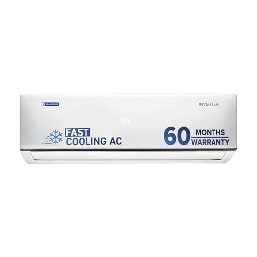 Blue Star 2 Ton 5 Star, Inverter Split AC (Copper, Convertible 5 in 1 Cooling, Multi Sensors, Dust Filter Blue Fins, Self Diagnosis, IC524DNUR,White)