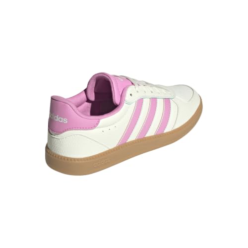 Image of adidas Womens Breaknet Sleek Sneakers Shoes Casual - Brown