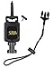 Gear Keeper Wadding Staff Tether Retractor - Fishing Accessories With Snap Clip And Threaded Stud Mount, QC-II Split Ring & Lanyard Loop - Heavy-Duty Fishing Tools - Made in USA