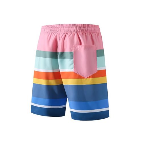 Maillots de bain homme dégradé de couleur mode d'été chic