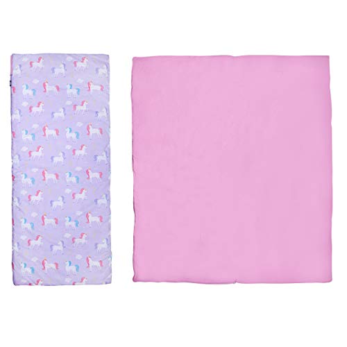 image for Wildkin Kids Sleeping Bags for Boys and Girls, Measures 57 x 30 x 1.5 