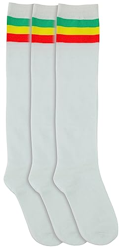 Image of ToBeInStyle Women's Colorful Patterned Design Knee High Socks