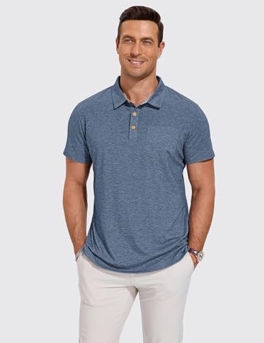 Polo homme manches courtes grande taille M-4XL en coton anti-transpiration pour l'été