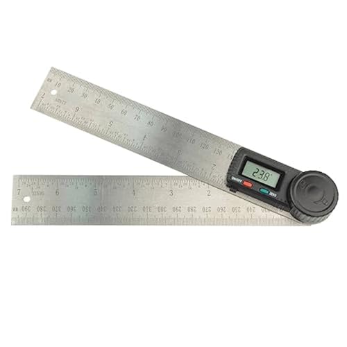 Brüder Mannesmann Tools M81220 Digital Angle Gauge/Protractor/Inclinometer