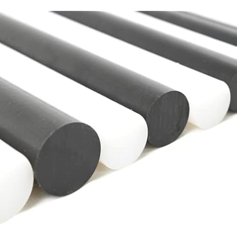 BuyPlastic Repro Black UHMW Plastic Rod 1 3/8" Diameter, 4 ft. Nominal Length, Ultra High Molecular Weight Polyethylene Bar Cover