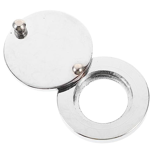 ABOOFAN Cubierta para Mirilla de Puerta Frontal, Cubierta Decorativa para Visor de Puerta, Protector de Privacidad para Seguridad en Apartamentos, Función de Rotación Fácil para Seguridad en el Hogar miniatura 1