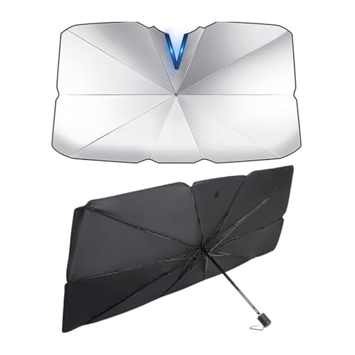 Parasol Coche Delantero para Mercedes-Benz SLR Roadster(2006-2009),Parasol retráctil portátil, protección Solar eficiente, Adecuado para estacionamiento a Alta Temperatura