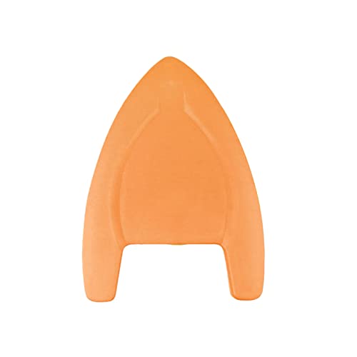 joyxiwa Floating Board Back Floating Adults and Children's Swimming Training A-Board Floating Back Playing Water Board Beginner Swimming Board Equipment-Thickened Orange Small A-Board