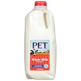 PET Dairy Whole Milk with Vitamin D, Milk Half Gallon - 1 Jug