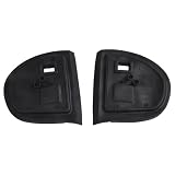 Lot de 2 joints d'étanchéité en caoutchouc pour rétroviseur extérieur Mercedes Classe E W211 et Classe C W203 2002 2007 Pièces latérales gauche et droite