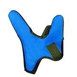 Menolana 2 Casting Fingers Thickness for Woman Man Adjustable Band Neoprene Left Hand Thumb Index, Blue