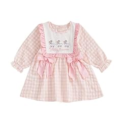 Goose Letter Embroidery Pink