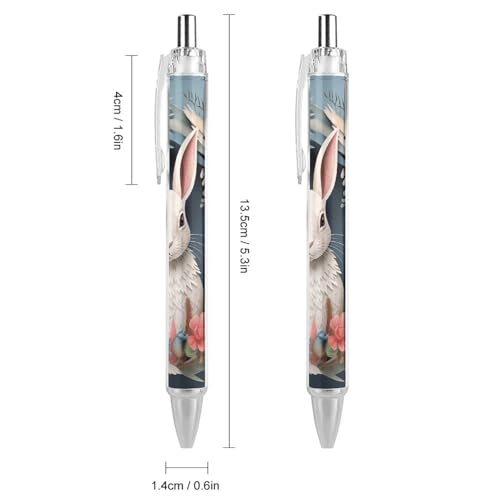 Bolígrafos retractiles de tinta negra 0.5mm pack 2 miniatura 2