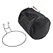 Electric Scooter Front Basket, Handlebar Carrying Bag with Double Hook Mounting, Large Capacity Canvas Hanging Bag for E Scooter, Wear Resistant Storage Bag, Black