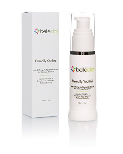 Anti Aging Collagen Peptides Serum Skin Care - BellÃclat Eternally Youthful Anti Wrinkle For Skin Age Reversal Reduces and Prevents New Wrinkles
