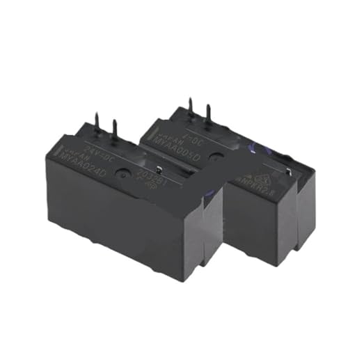 Relais A024D 24V pour réparer les pannes de circuit 4 broches NO (lot de 5)