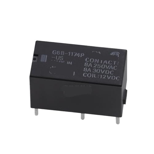 Relais normalement ouvert G6B-1174P-US-5VDC 4 broches 8A pour circuits