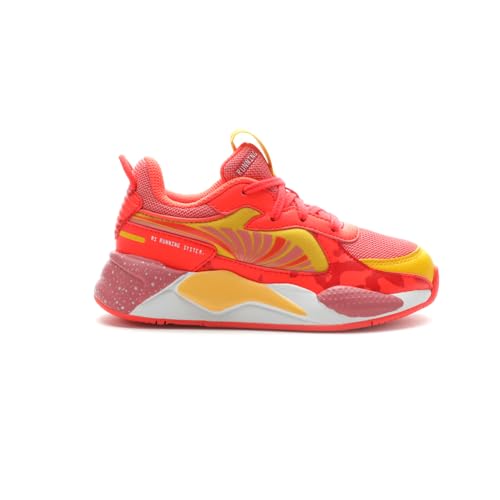 PUMA Toddler Girls Rs-X Brain Freeze Lace Up Sneakers Shoes Casual - Orange