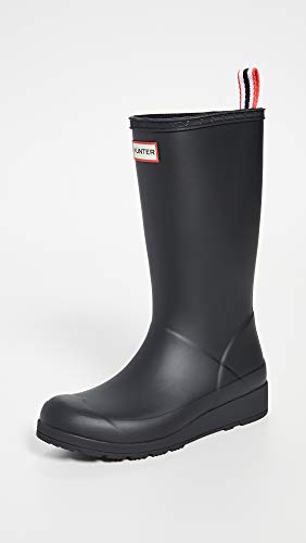Hunter Damen Gummistiefel, Black, 37 EU