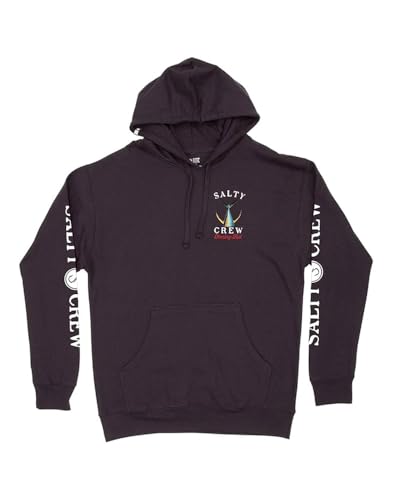 Image of Salty Crew Men's Tailed Hood Fleece - Men's Fashion Casual Long Sleeve Hoodie Cotton - Lifestyle Beach Apparel