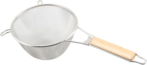 Fine Mesh Strainer,Fryer Basket,Steel Spider Kitchen Long-Handle Stainless Potato Suitable for Daily French Fries Chicken Wings(